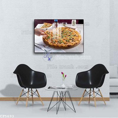 File gốc File tranh treo quán cà phê CF5693 (PNG) nền trong suốt