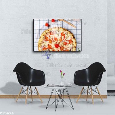 File tranh gốc PSD File tranh treo quán cà phê CF5694 còn nguyên layer