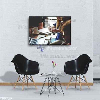 File in trần File tranh treo quán cà phê CF5729 (bản gốc) trời sao