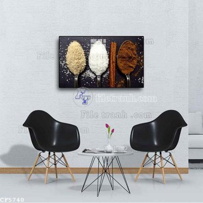 File tranh gốc File tranh treo quán cà phê CF5740 (bản quyền) file PSD