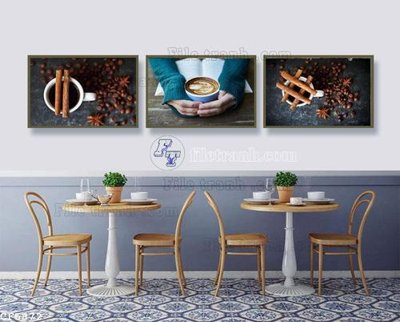 File tranh in mica File tranh treo quán cà phê CF5872 (độ phân giải cao)