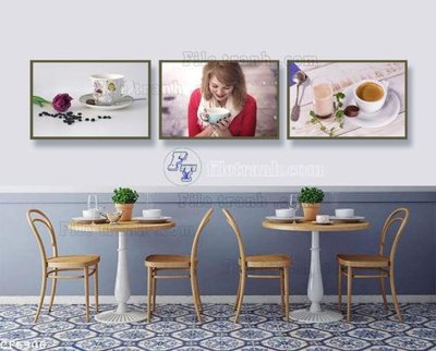 File in ấn File tranh treo quán cà phê CF5906 (bản gốc) cao cấp