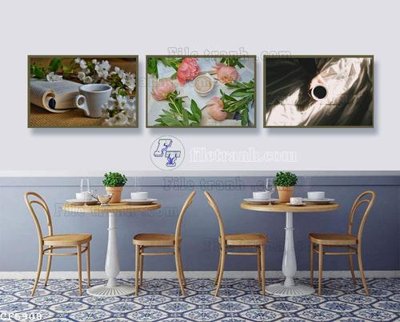 Download file gốc File tranh treo quán cà phê CF5908 (in lụa) cao cấp