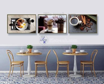 Ảnh mô tả file gốc in mica File tranh treo quán cà phê CF5910