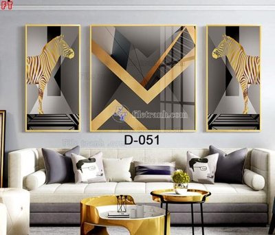 File PSD File tranh bộ hiện đại D-051 (bản gốc) cho nhà in