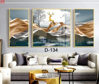 File PSD File tranh bộ hiện đại D-134 (nguyên gốc) chất lượng cao