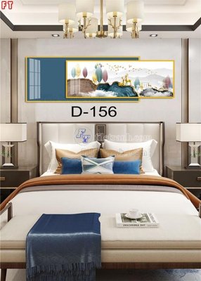 File in trần File tranh bộ hiện đại D-156 (bản gốc) mây trời