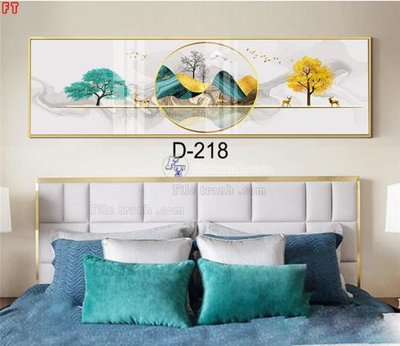 File gốc File tranh bộ hiện đại D-218 (in mica) cắt laser