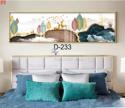 File ảnh File tranh bộ hiện đại D-233 (gốc) in poster