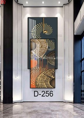 Tải file File tranh bộ hiện đại D-256 (ảnh gốc) in tranh kính