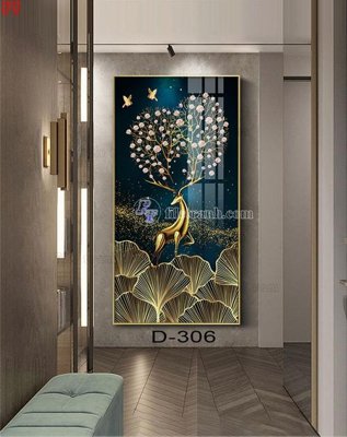 File gốc in mica File tranh bộ hiện đại D-306 chất lượng