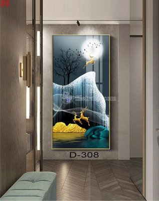 File gốc File tranh bộ hiện đại D-308 (PNG) nền trong suốt