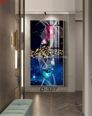 File gốc File tranh bộ hiện đại D-327 (in lụa) tranh thuận buồm