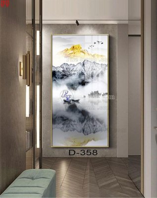 Download file File tranh bộ hiện đại D-358 (gốc) in mica cao cấp