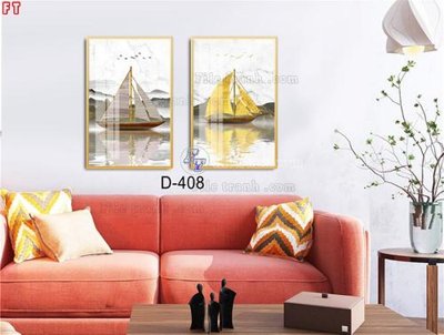 File gốc File tranh bộ hiện đại D-408 (in 3D) nghệ thuật