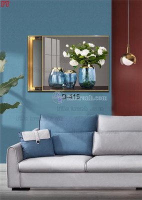 File in ấn File tranh bộ hiện đại D-415 (bản gốc) chất lượng cao