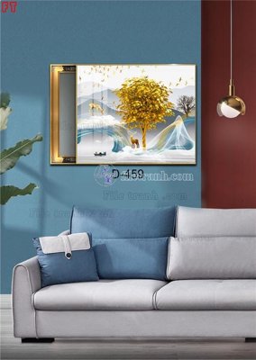 File gốc File tranh bộ hiện đại D-459 (AI/EPS) cho in ấn