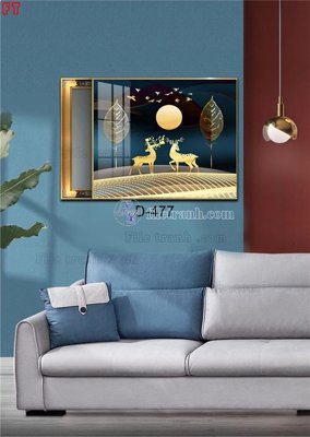 Tải file File tranh bộ hiện đại D-477 (ảnh gốc) in gạch men