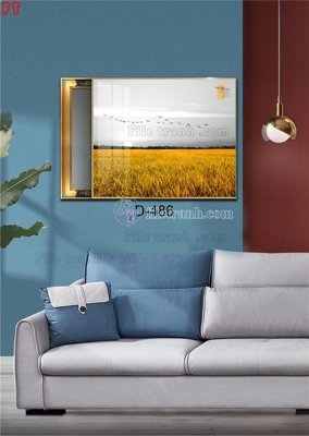 Download file gốc File tranh bộ hiện đại D-486 (in mica) trang trí