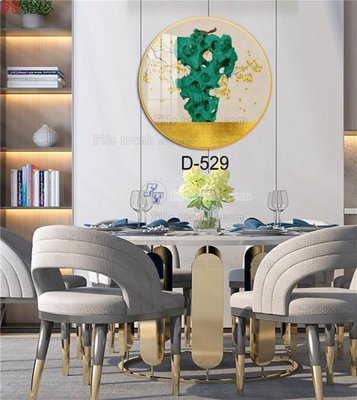 File tranh in trần File tranh bộ hiện đại D-529 (ảnh gốc siêu nét)