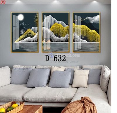 File PSD File tranh bộ hiện đại D-632 (gốc) cho in quảng cáo