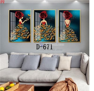 File tranh gốc File tranh bộ hiện đại D-671 (bản quyền) file PSD