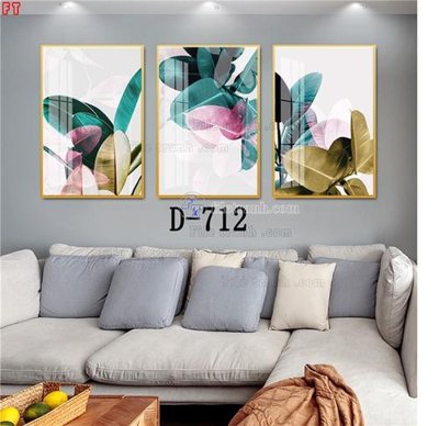 File ảnh File tranh bộ hiện đại D-712 (gốc) in standee