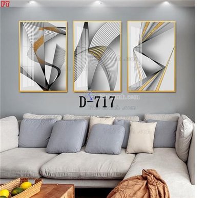 File gốc File tranh bộ hiện đại D-717 (cho in UV) siêu nét