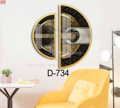 Download file gốc File tranh bộ hiện đại D-734 (in lụa) nghệ thuật