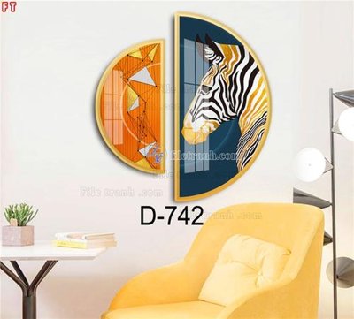 File tranh File tranh bộ hiện đại D-742 (gốc) chủ đề thiên nhiên