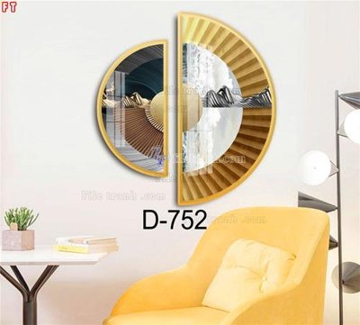 File gốc File tranh bộ hiện đại D-752 (phong cách) châu Âu