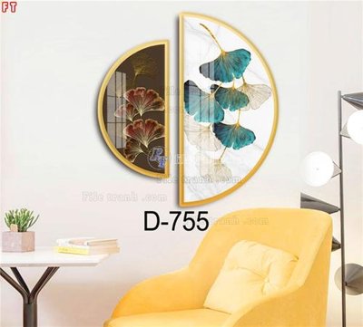 File gốc File tranh bộ hiện đại D-755 (trang trí) phòng trẻ em