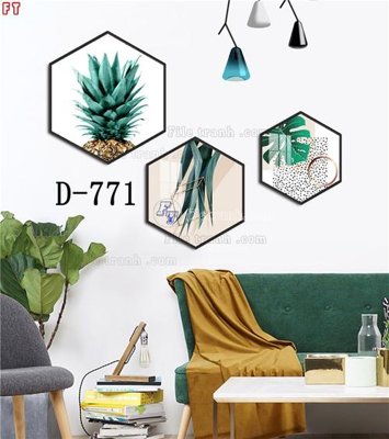 File in ấn File tranh bộ hiện đại D-771 (bản gốc) sắc nét