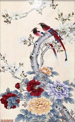 File gốc File tranh đứng lối vào D3D424 (chuẩn màu) cho in offset