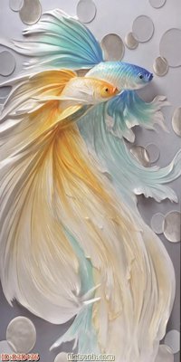 File gốc in ấn File tranh đứng lối vào D3D436 độ phân giải cao