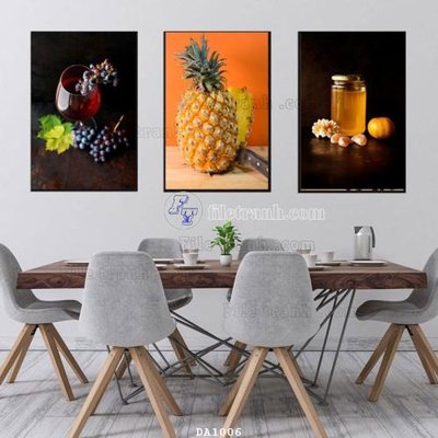 Tải file gốc File tranh phòng ăn đồ ăn nhanh DA1006 (in khổ lớn) không vỡ