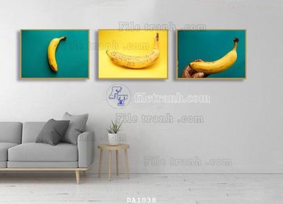 File gốc File tranh phòng ăn đồ ăn nhanh DA1038 (in tráng gương) ốp tường