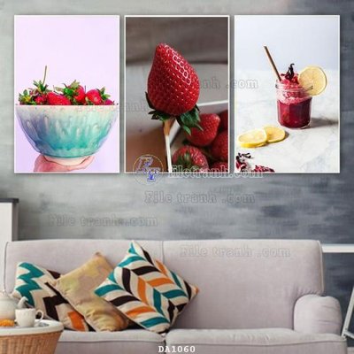 File gốc File tranh phòng ăn đồ ăn nhanh DA1060 (trang trí) cho phòng khách
