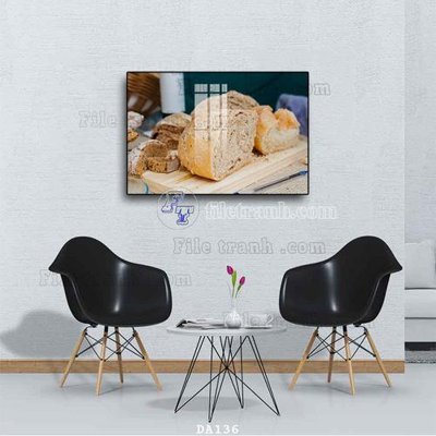 File ảnh File tranh phòng ăn đồ ăn nhanh DA136 (gốc) in backdrop sự kiện