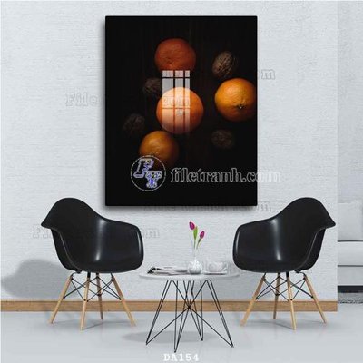 File gốc in mica File tranh phòng ăn đồ ăn nhanh DA154 chất lượng