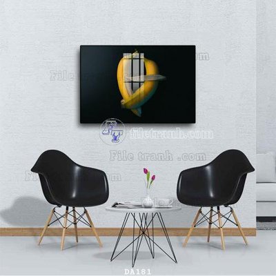 Tải file File tranh phòng ăn đồ ăn nhanh DA181 (ảnh gốc) in tranh kính