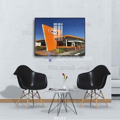 Tải file File tranh phòng ăn đồ ăn nhanh DA192 (ảnh gốc) in tráng gương