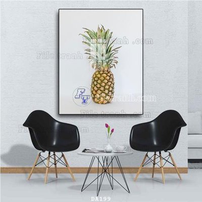 Download file File tranh phòng ăn đồ ăn nhanh DA199 (gốc) in mica cao cấp