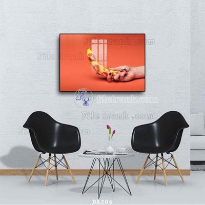 Tải file File tranh phòng ăn đồ ăn nhanh DA204 (gốc) làm tranh trang trí