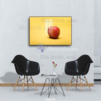 File PSD File tranh phòng ăn đồ ăn nhanh DA205 (gốc) nhiều lớp (multi-layer)