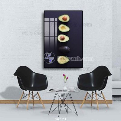 Tải file File tranh phòng ăn đồ ăn nhanh DA371 (gốc) in trên mọi chất liệu