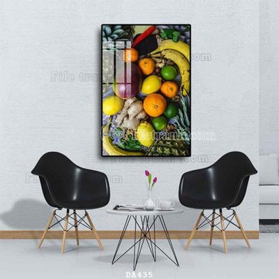 Tải file File tranh phòng ăn đồ ăn nhanh DA435 (ảnh gốc) file TIFF