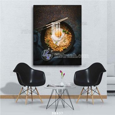 Tải file tranh gốc File tranh phòng ăn đồ ăn nhanh DA437 chất lượng cao
