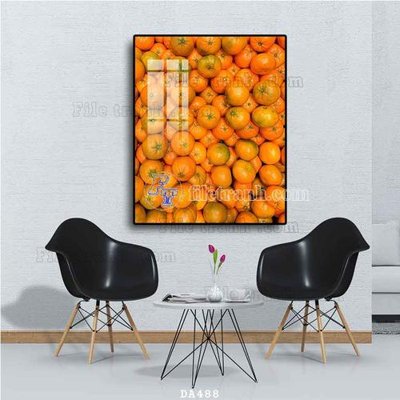 Tải file File tranh phòng ăn đồ ăn nhanh DA488 (gốc) làm file in ấn