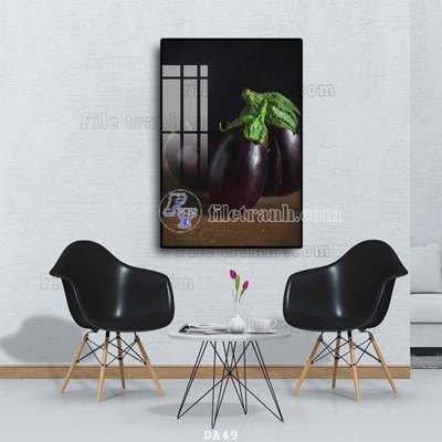 File tranh File tranh phòng ăn đồ ăn nhanh DA49 (gốc) chủ đề thành phố